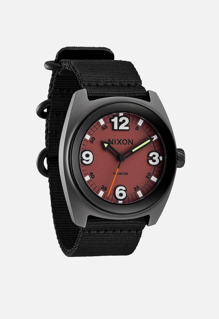 Nixon - Clutch 42 Watch - Matte Gunmetal