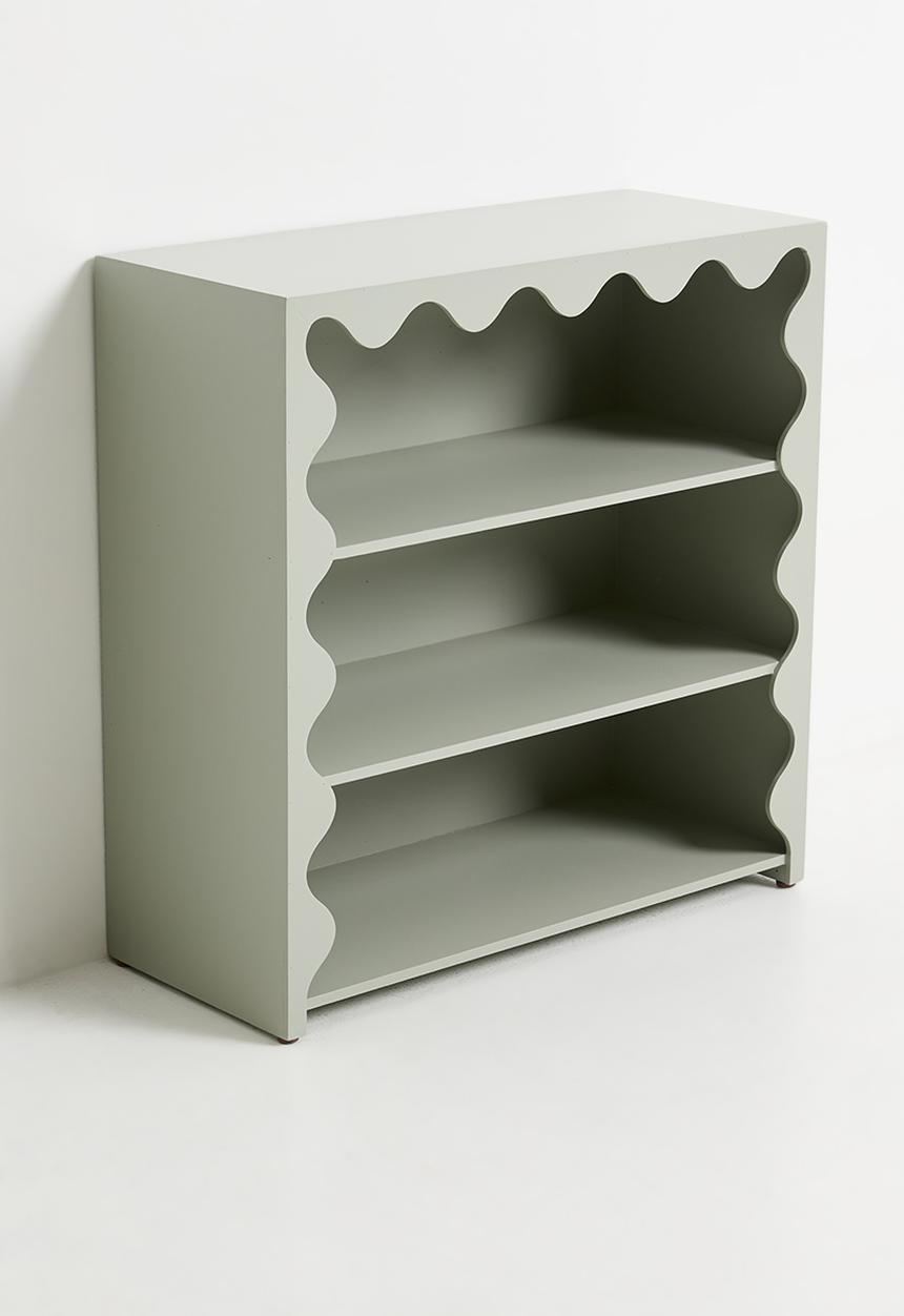 Sixth Floor - Neptune wide shelf - grey