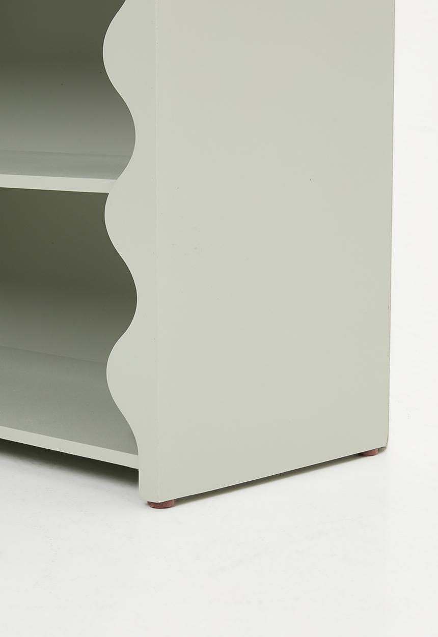 Sixth Floor - Neptune wide shelf - grey