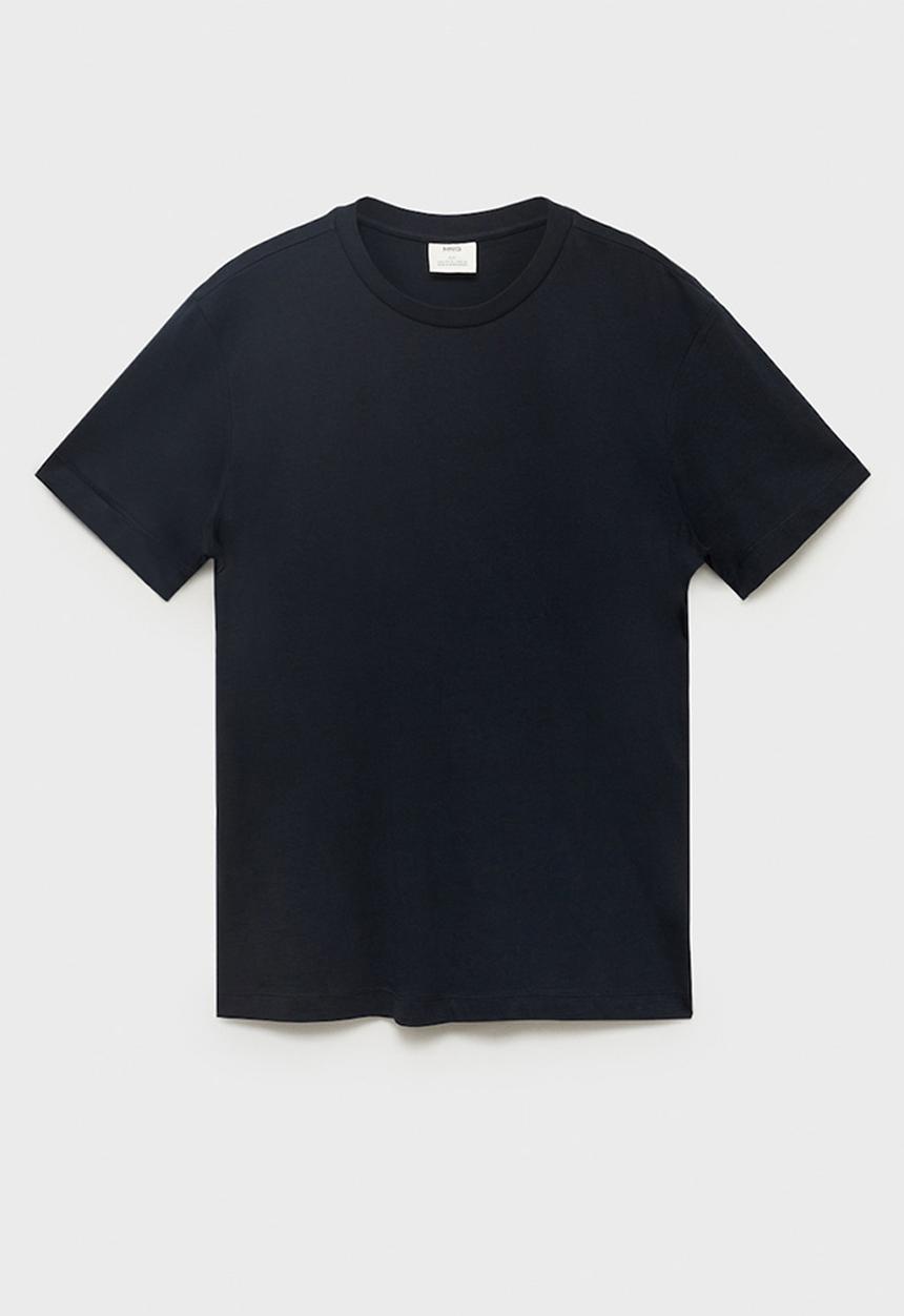 MANGO - Camiseta Cherlo - Navy