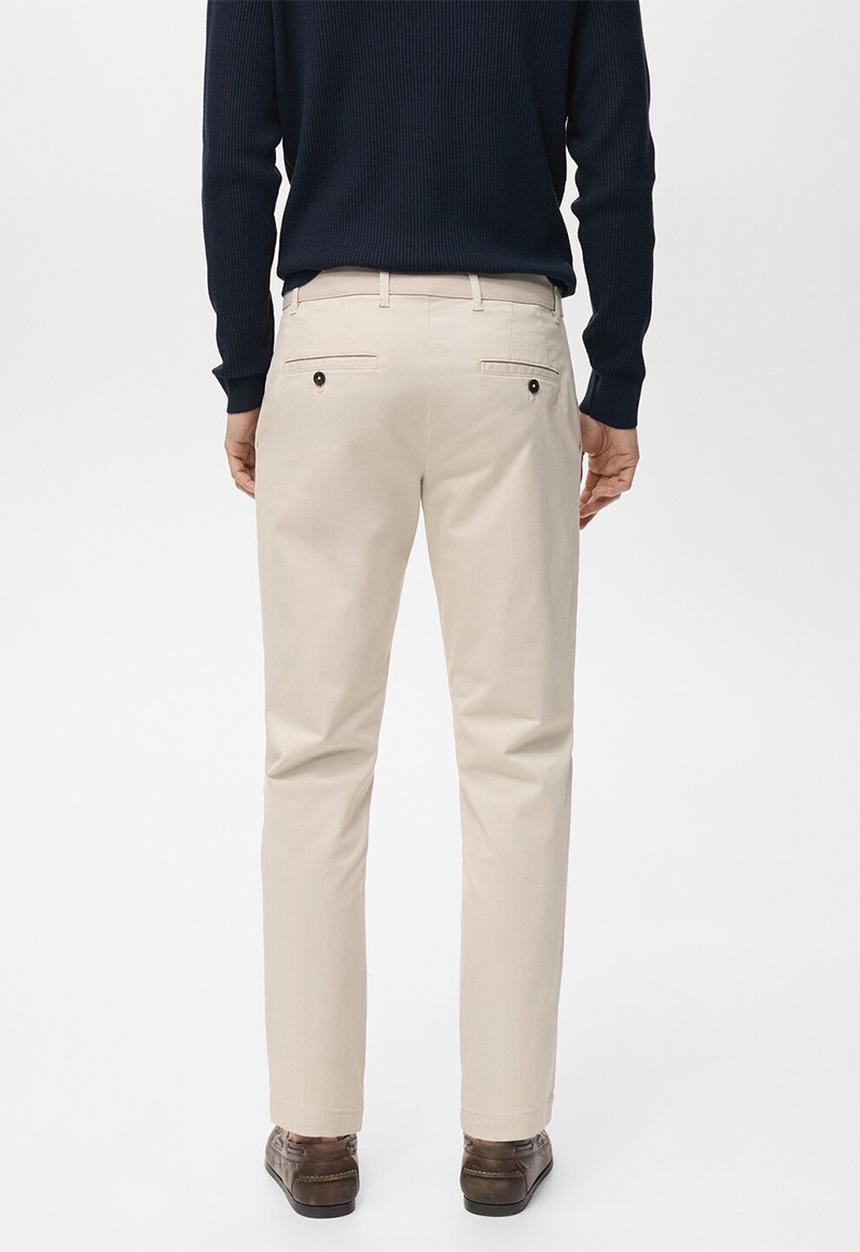 MANGO - Pantalon Prato - Ligth Beige