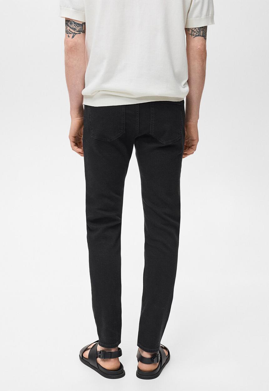 MANGO - Jeans Jude - Black Denim