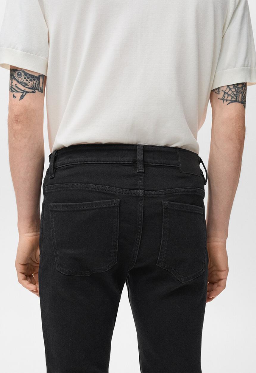 MANGO - Jeans Jude - Black Denim