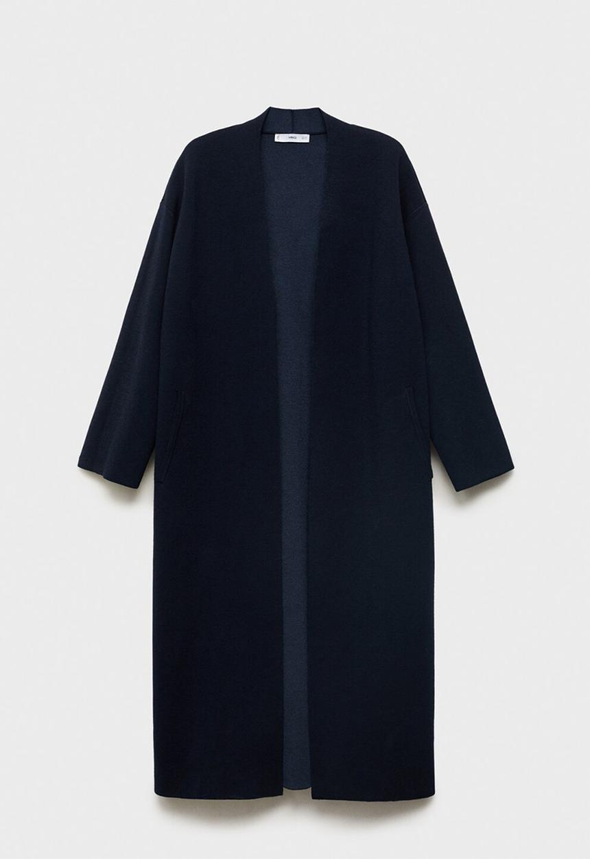 MANGO - Coat Paul - Navy