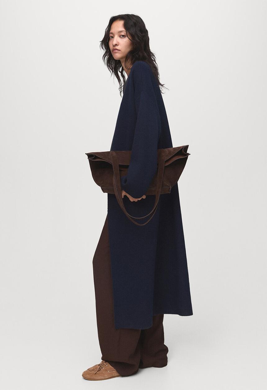 MANGO - Coat Paul - Navy