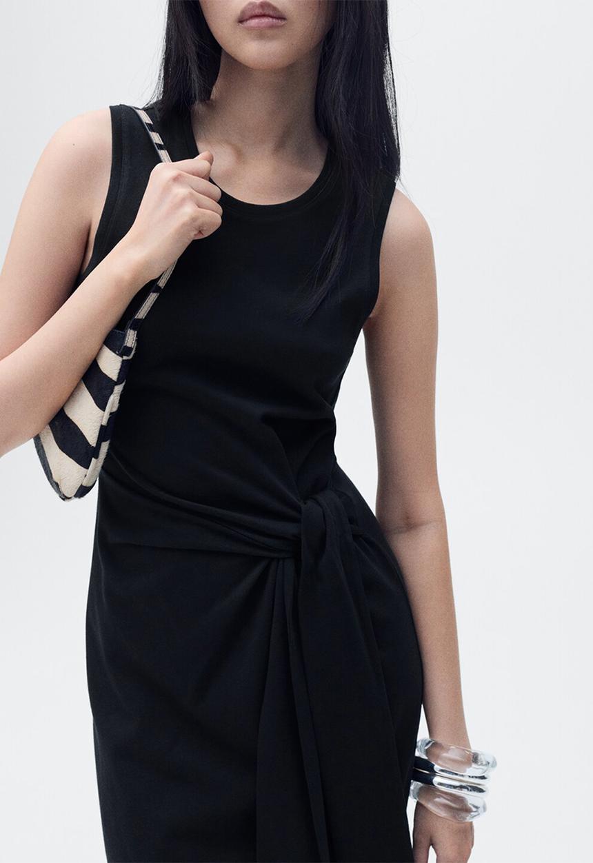 MANGO - Dress Ferti - Black