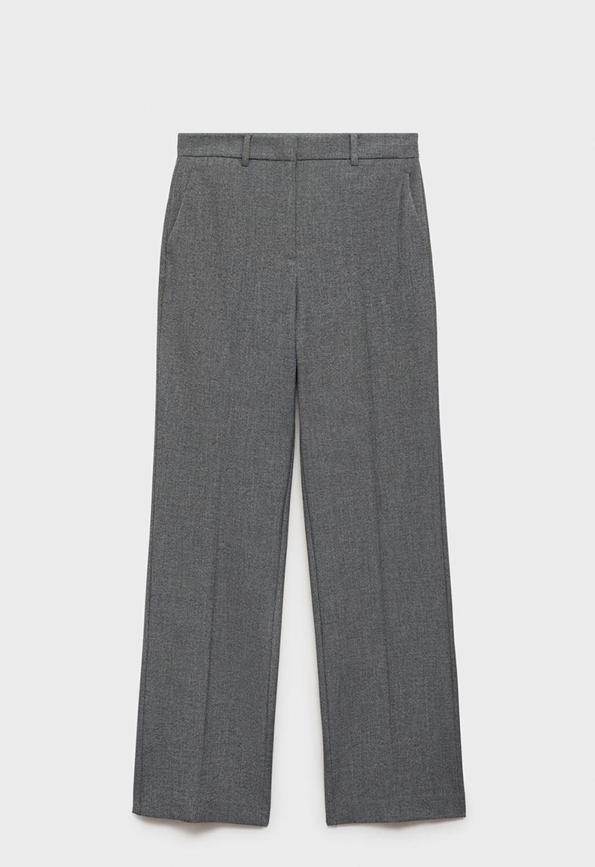 MANGO - Trousers Carlosw - Gray