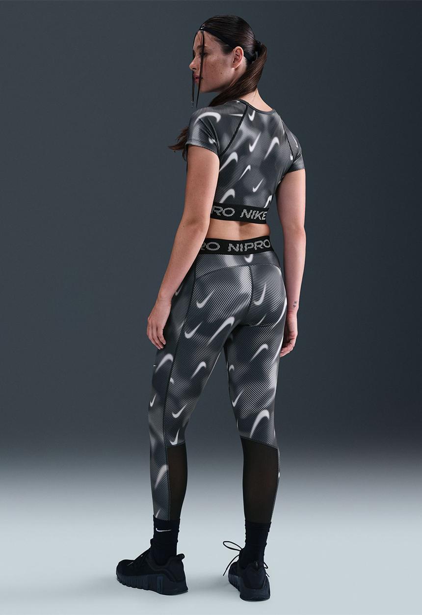 Nike - Mid-Rise 7/8 Printed Leggings - Print