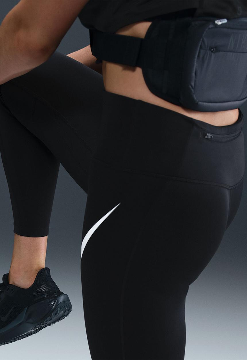 Nike - High-Waisted 7/8 Leggings - Black
