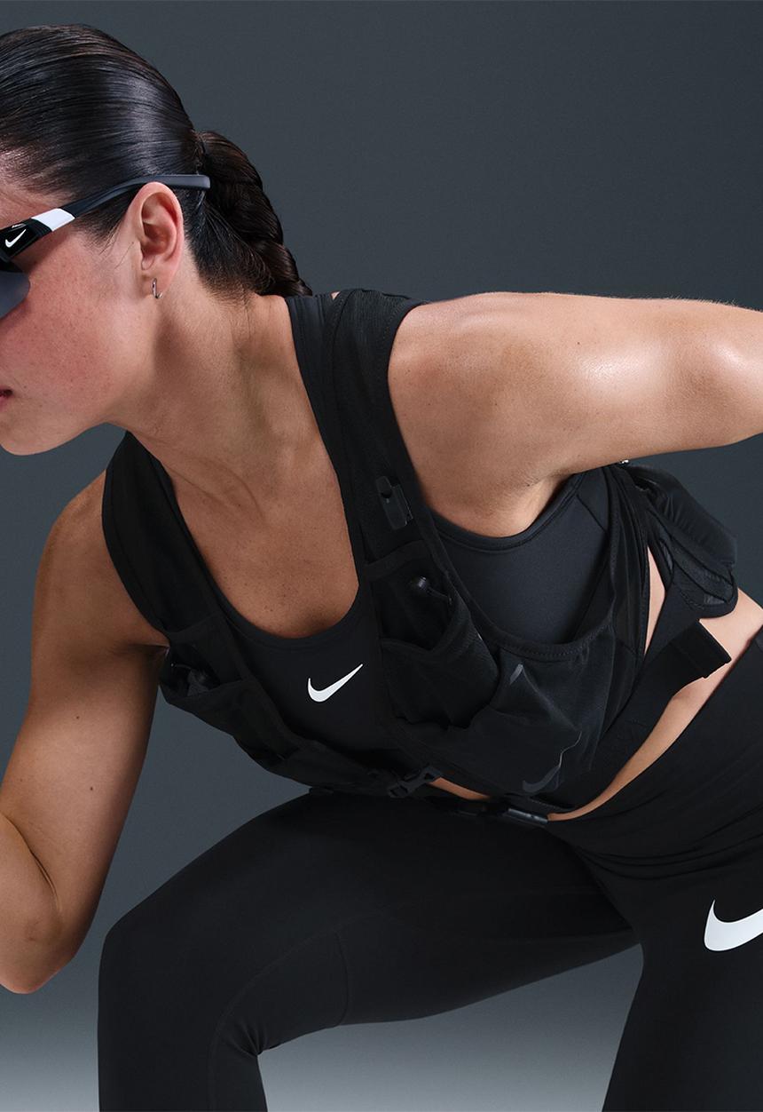 Nike - High-Waisted 7/8 Leggings - Black