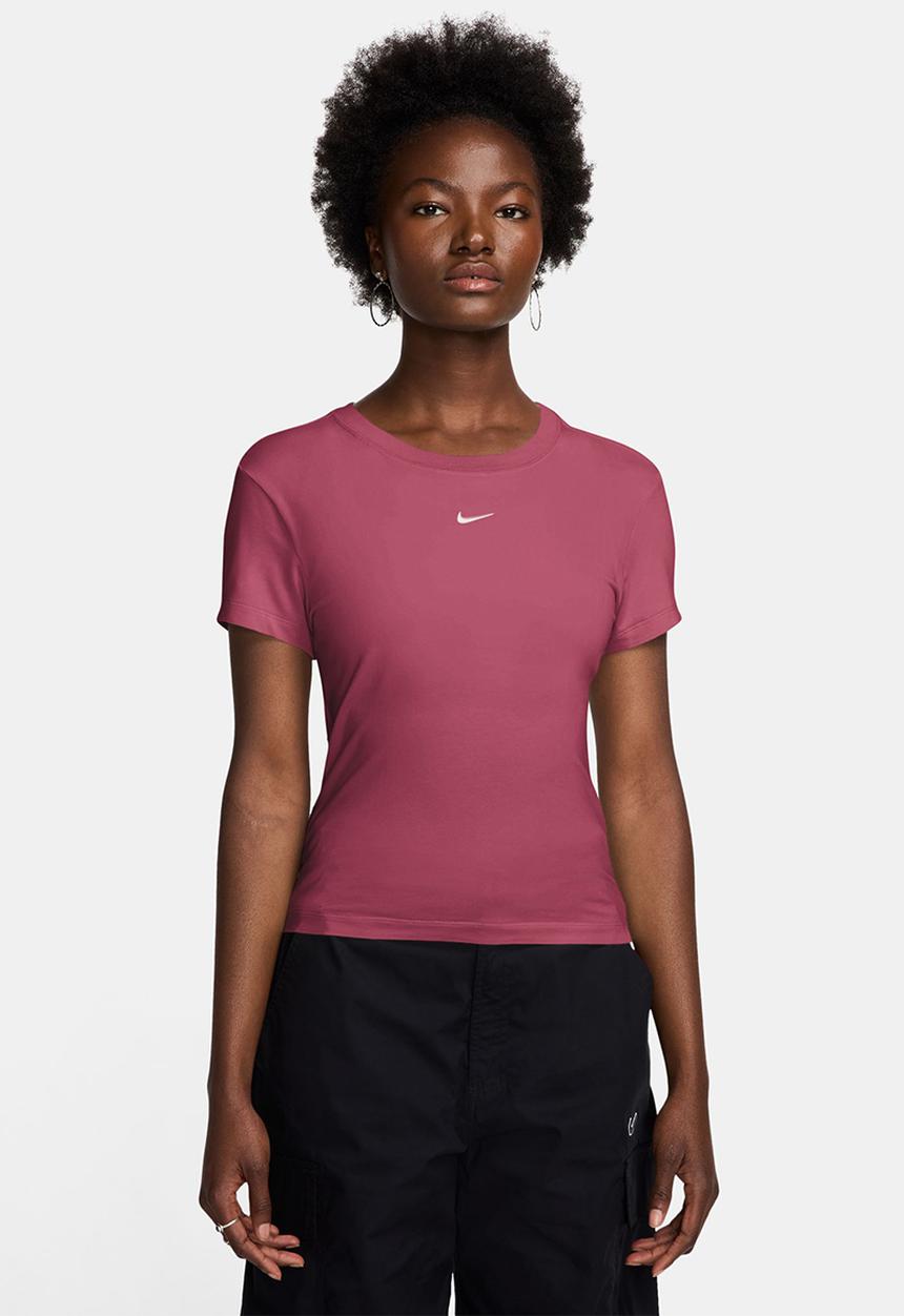 Nike - Nsw Crop T-Shirt - Pink