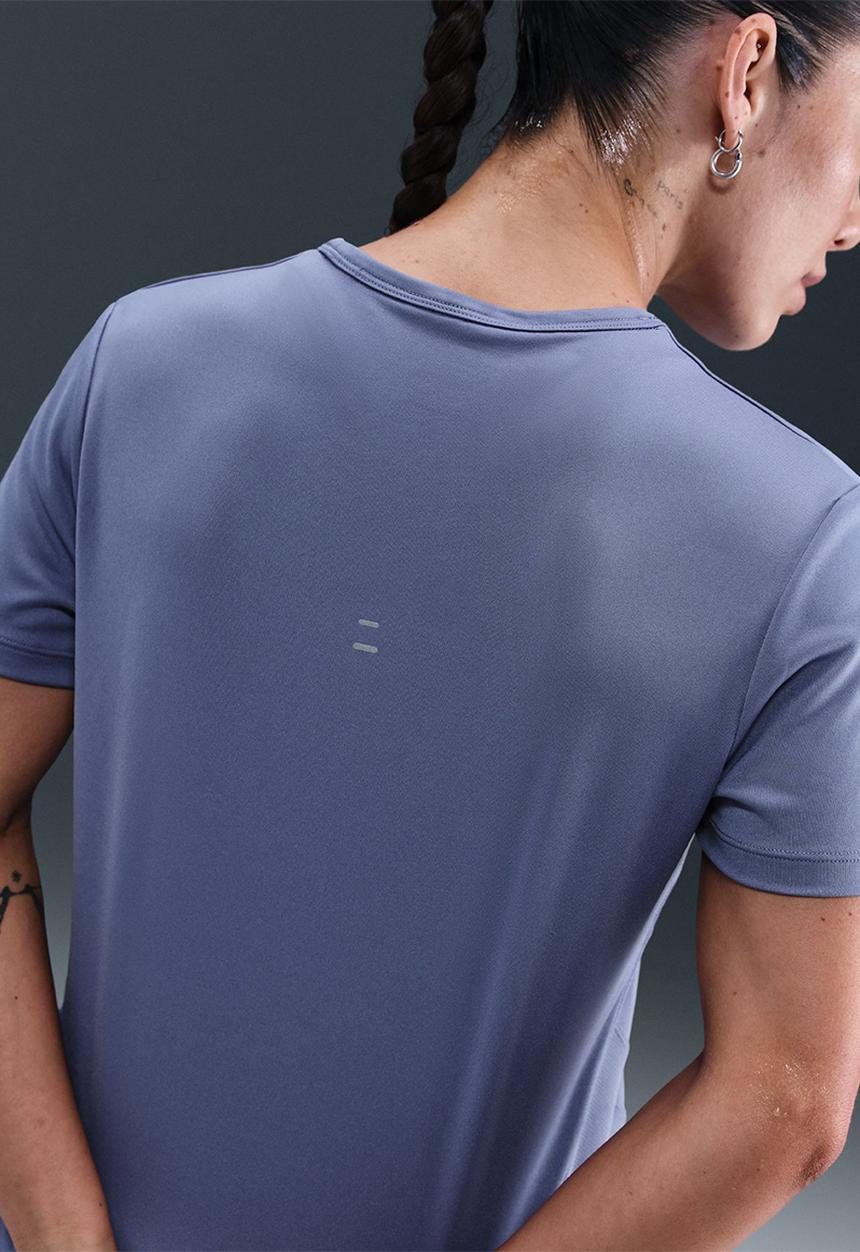 Nike - Dri-Fit Short-Sleeve Running Top - Blue