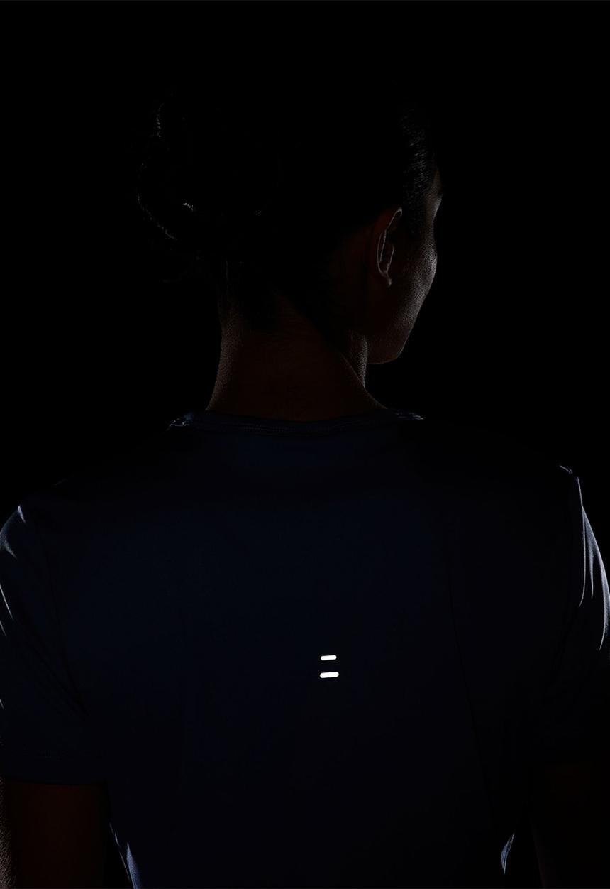 Nike - Dri-Fit Short-Sleeve Running Top - Blue