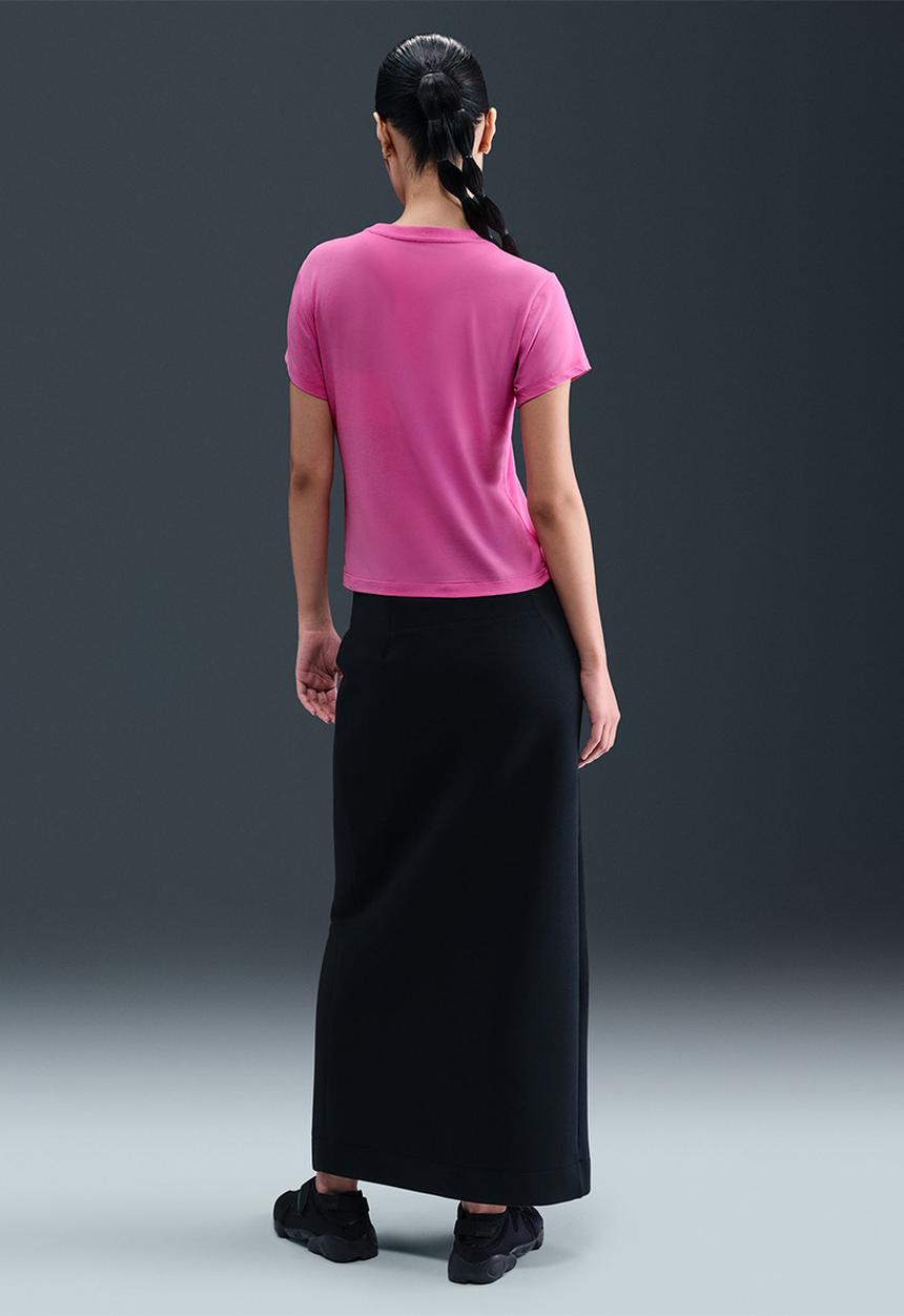 Nike - W Nsw Nk Chll Knit Tee Vrb - Pink