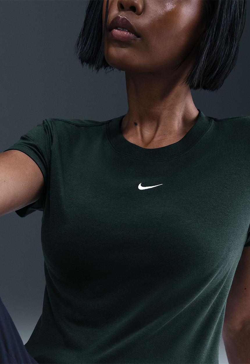 Nike - Nsw Crop T-Shirt - Charcoal