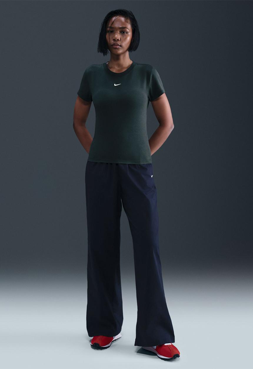 Nike - Nsw Crop T-Shirt - Charcoal