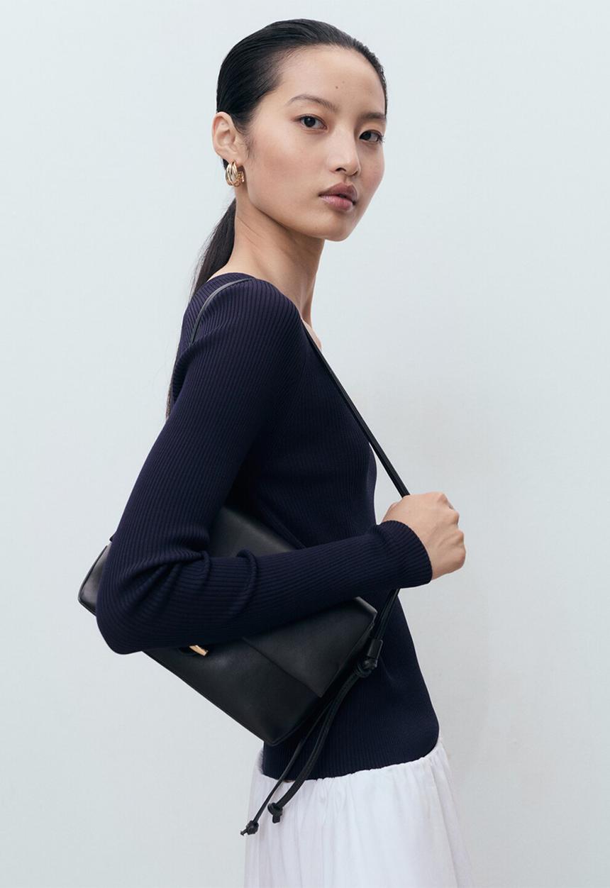 MANGO - Sweater Seseta - Navy