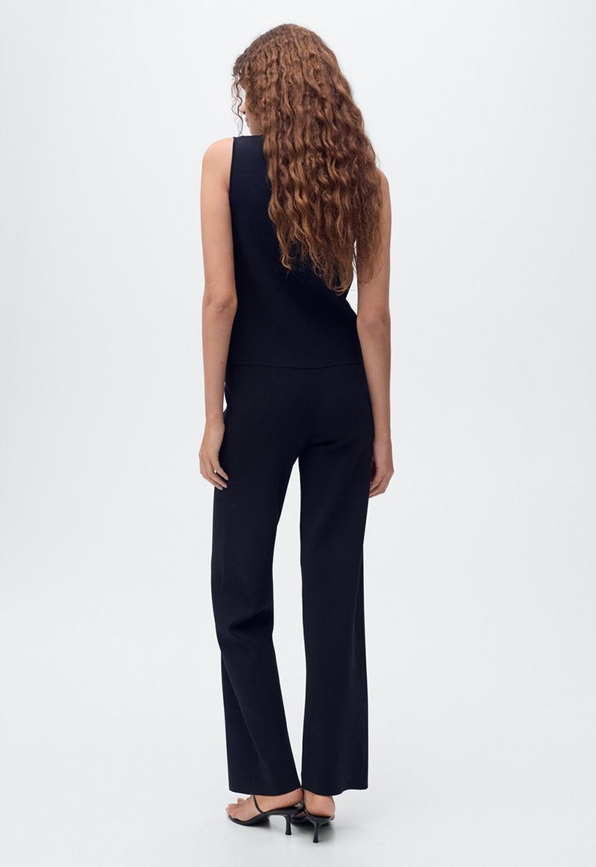 MANGO - Trousers Yolando - Black