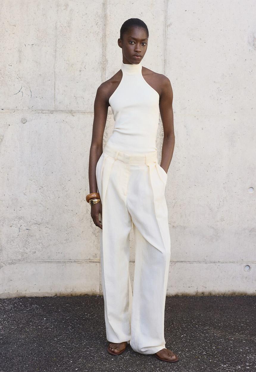 MANGO - Top Duke - Light Beige
