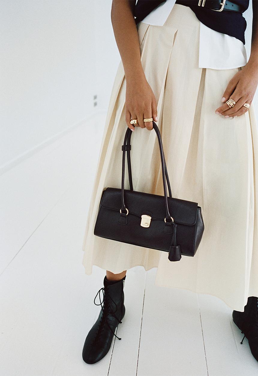 MANGO - Siena shoulder bag - black
