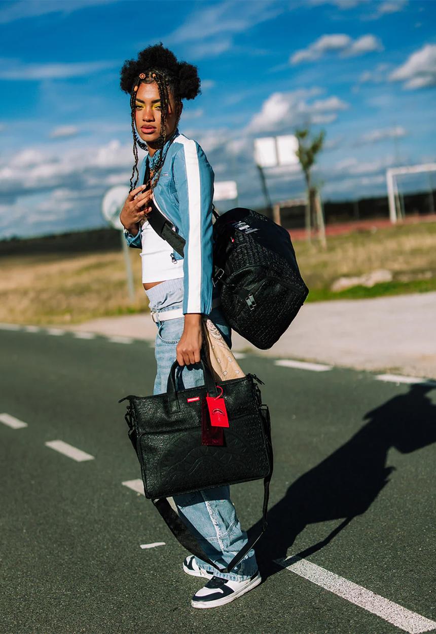 Sprayground - Vato Type Travel Bag - Black