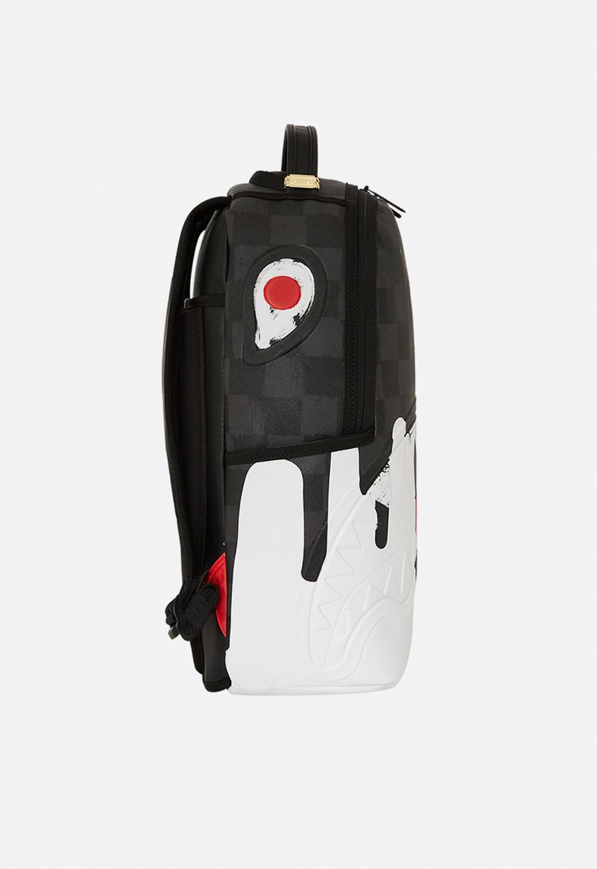 Sprayground - Snoopy painting shark dlxsv backpack - black
