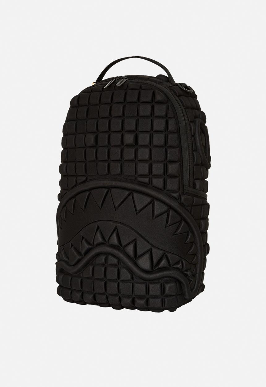 Sprayground - Foam welded shark dlxsv backpack - black