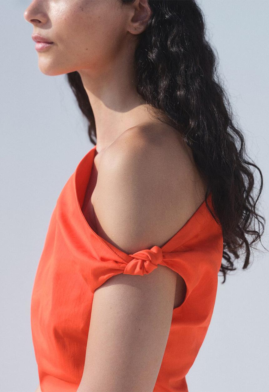 MANGO - Dress Bernie2 - Bright Red