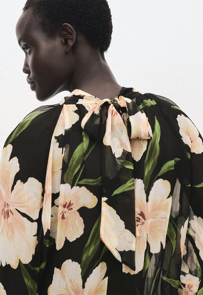 MANGO - Blouse Salty - Black