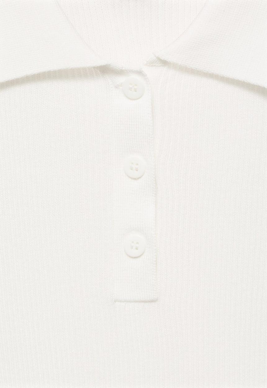 MANGO - Top Rosi - White