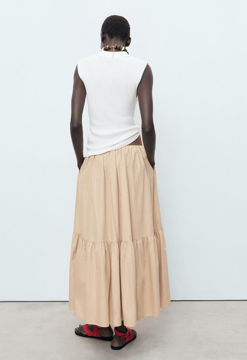 MANGO - Top Rosi - White