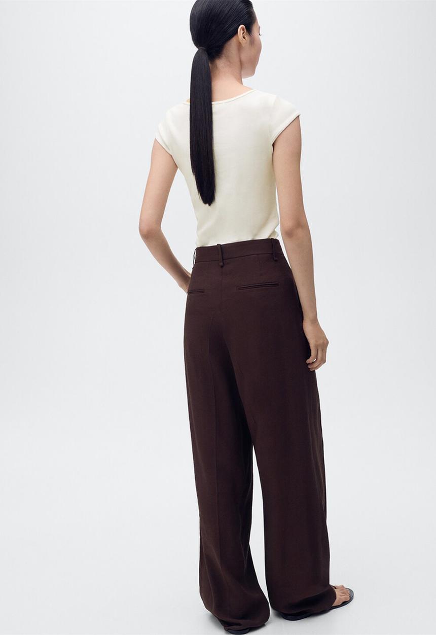MANGO - T-Shirt Agnes - Natural