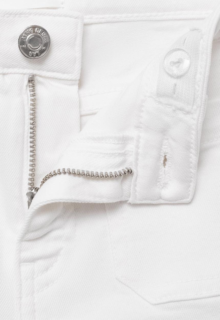 MANGO - Jeans Flarep - White