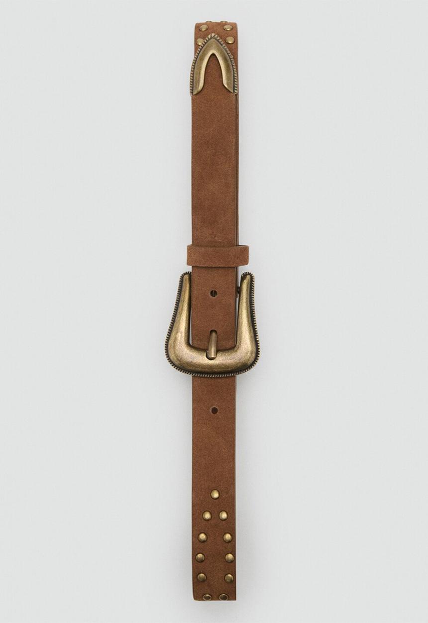 MANGO - Belt Cowboy - Medium Brown