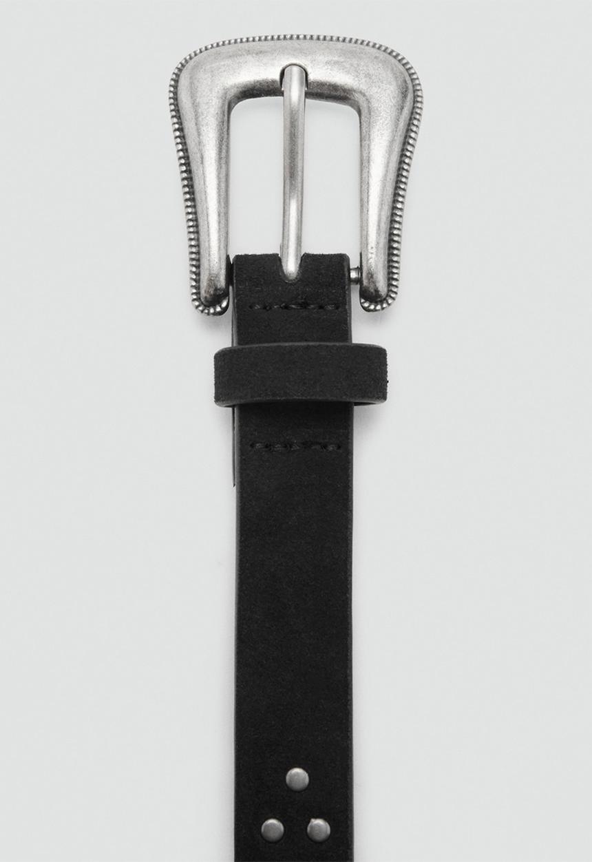 MANGO - Belt Cowboy - Black