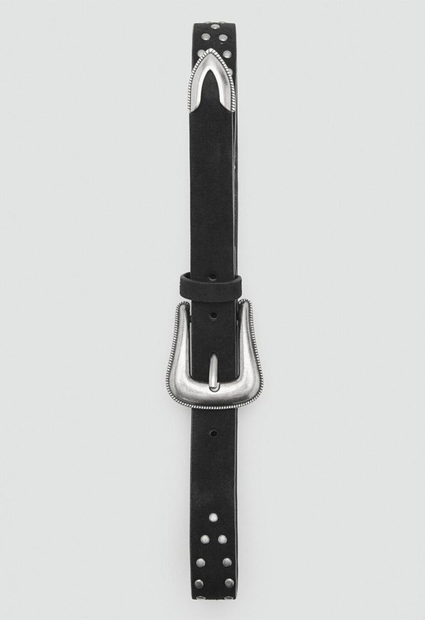MANGO - Belt Cowboy - Black