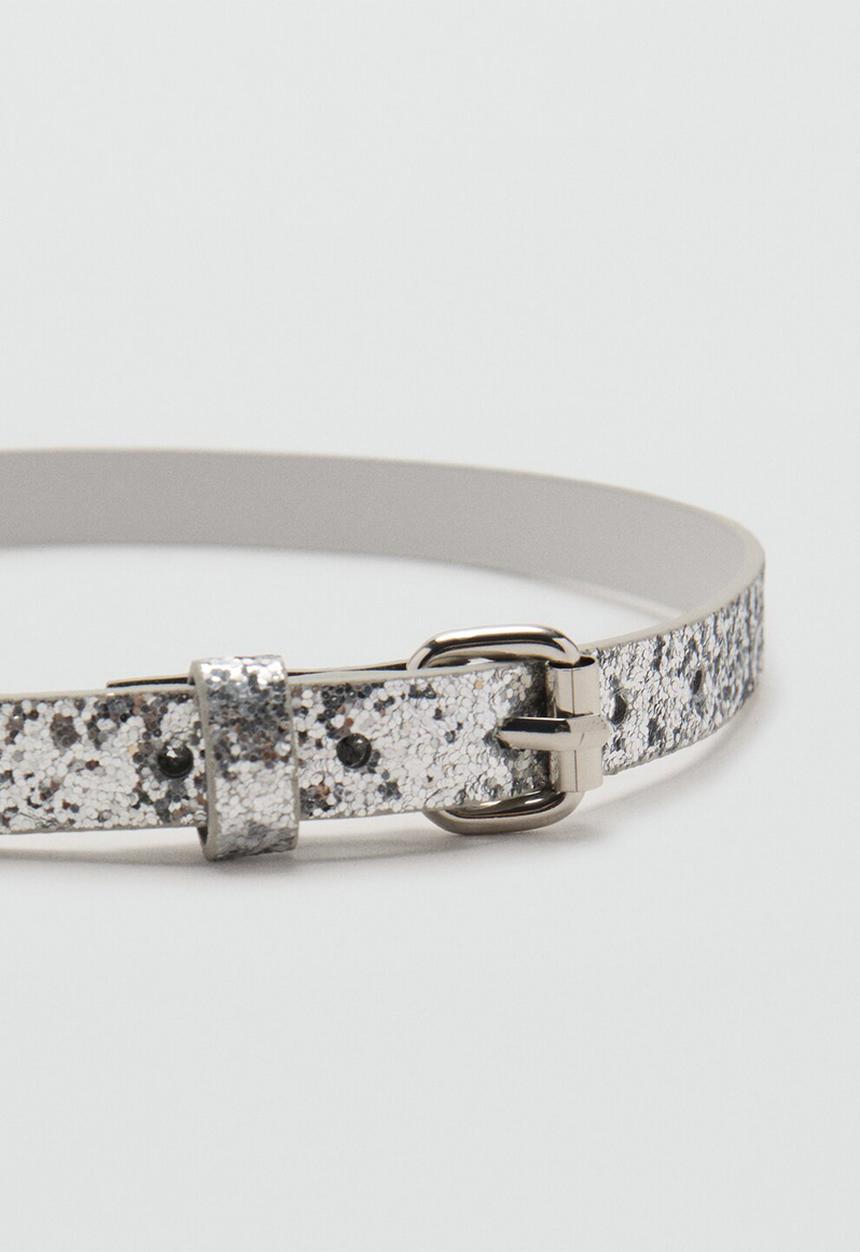 MANGO - Belt Silver - Silver