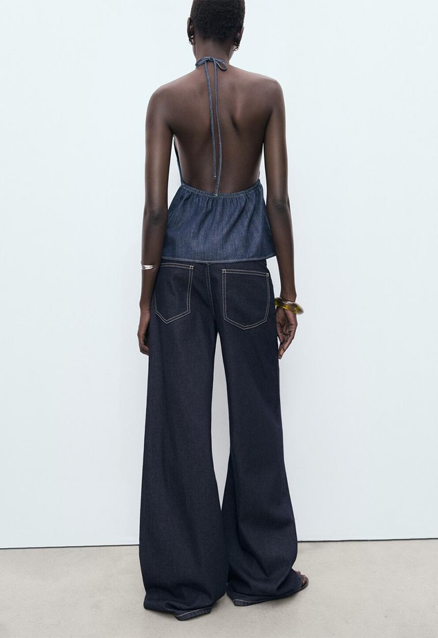 MANGO - Jeans Joy - Open Blue