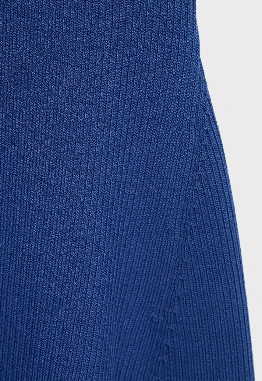 MANGO - Dress Albert - Bright Blue