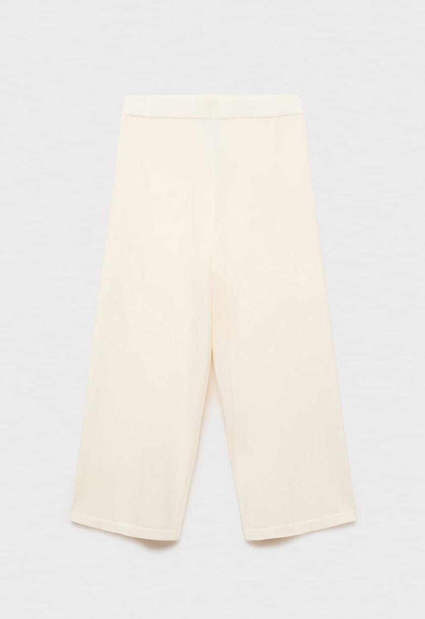 MANGO - Trousers Diana - Light Beige