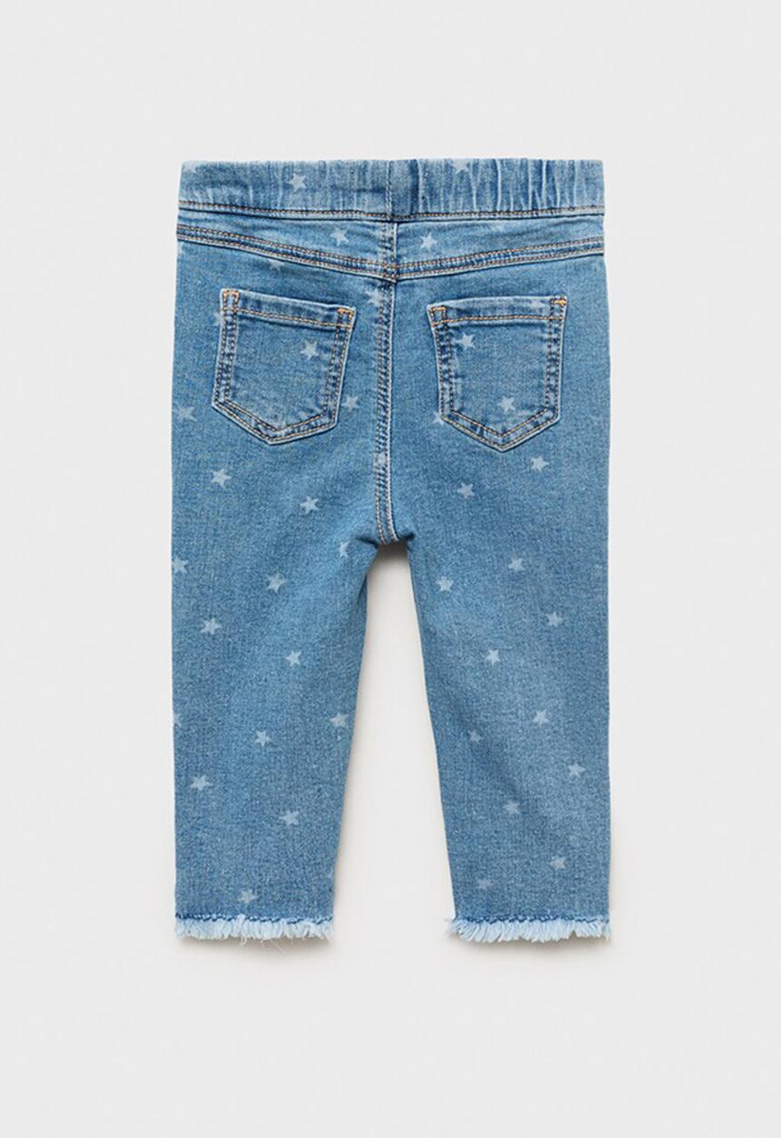 MANGO - Jeans Carmenl - Open Blue