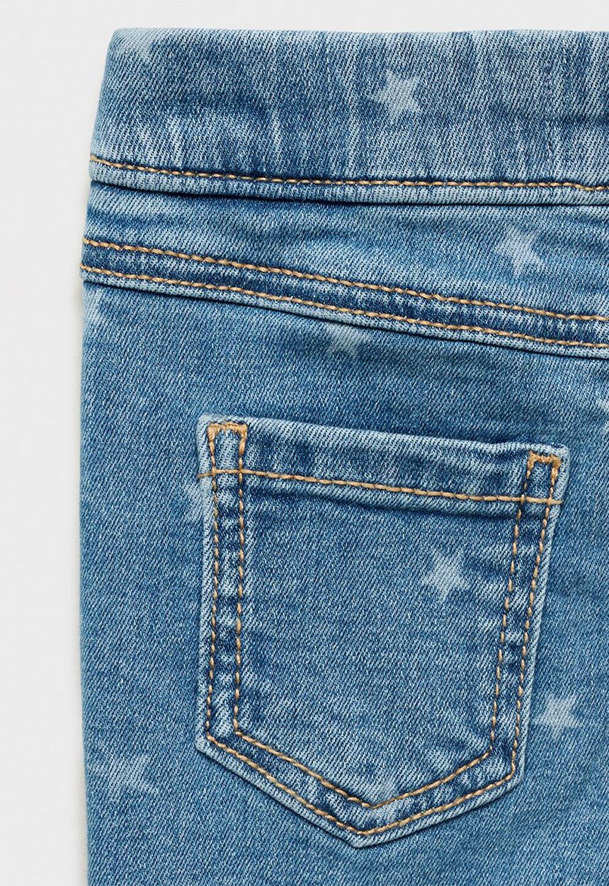 MANGO - Jeans Carmenl - Open Blue