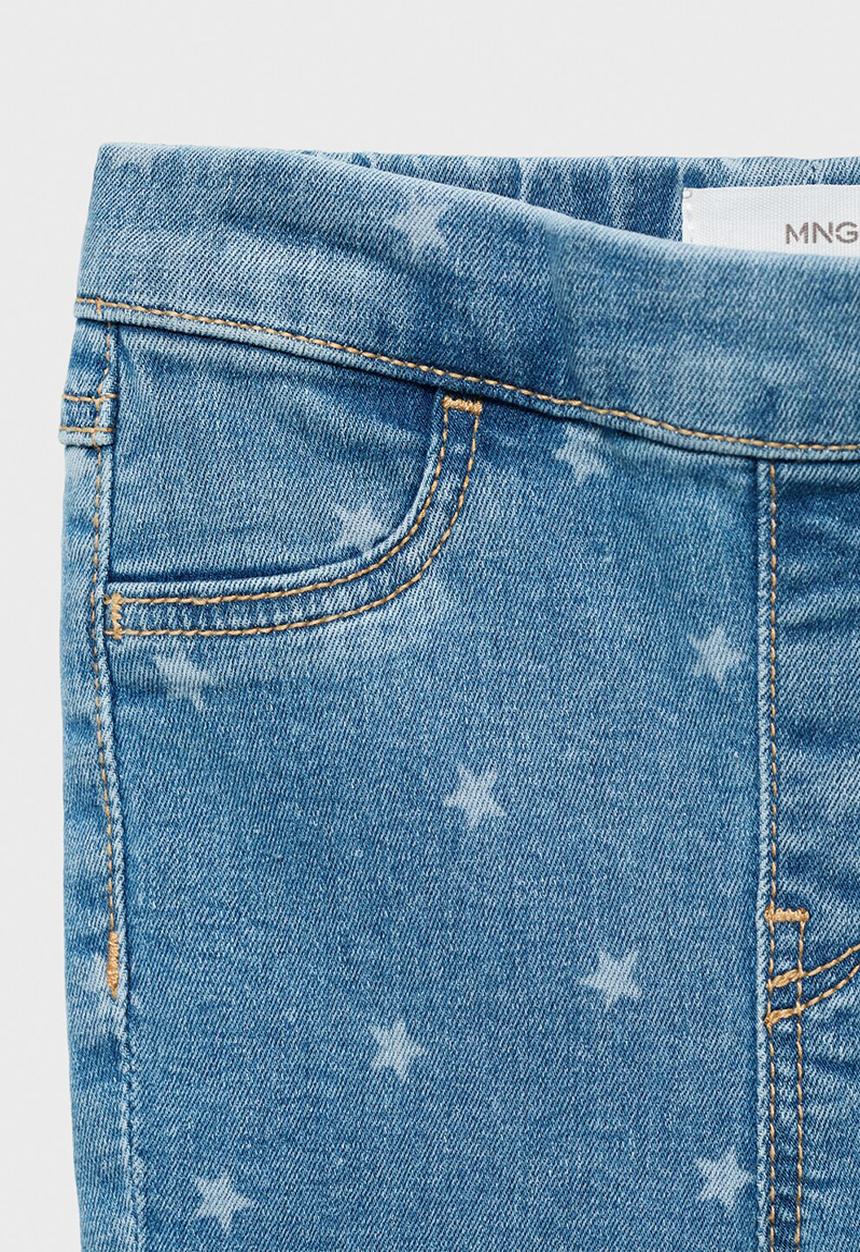 MANGO - Jeans Carmenl - Open Blue