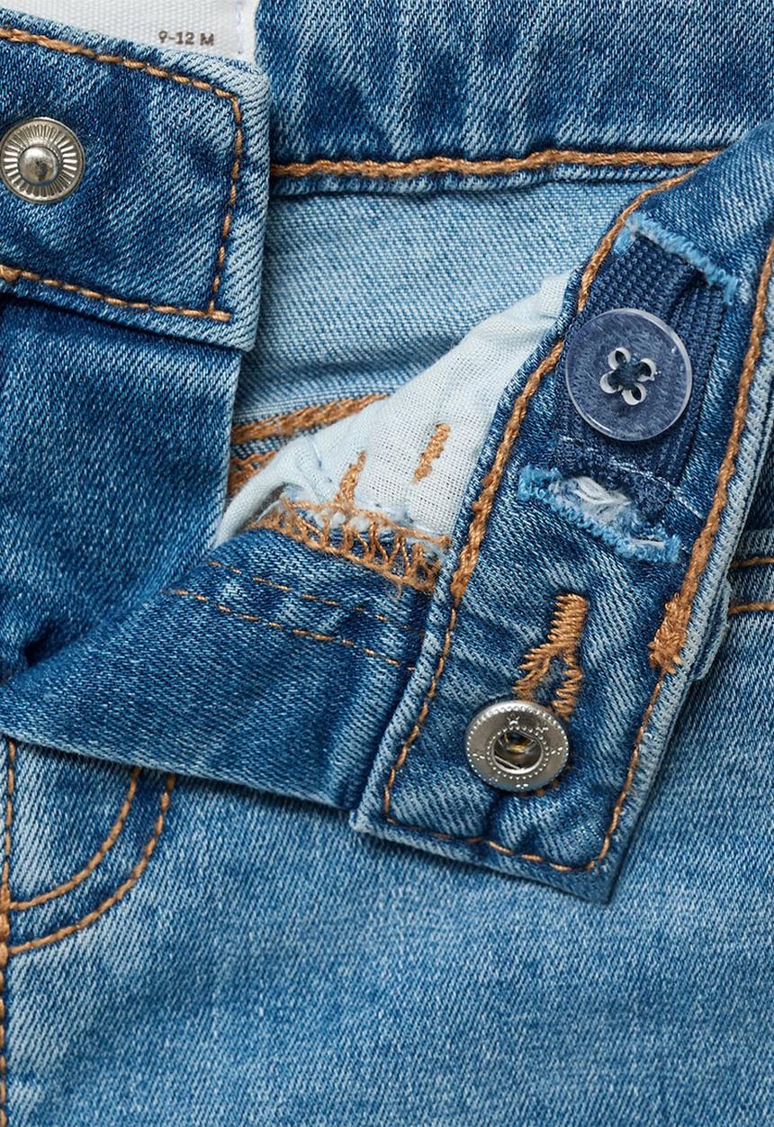 MANGO - Jeans Elena - Open Blue