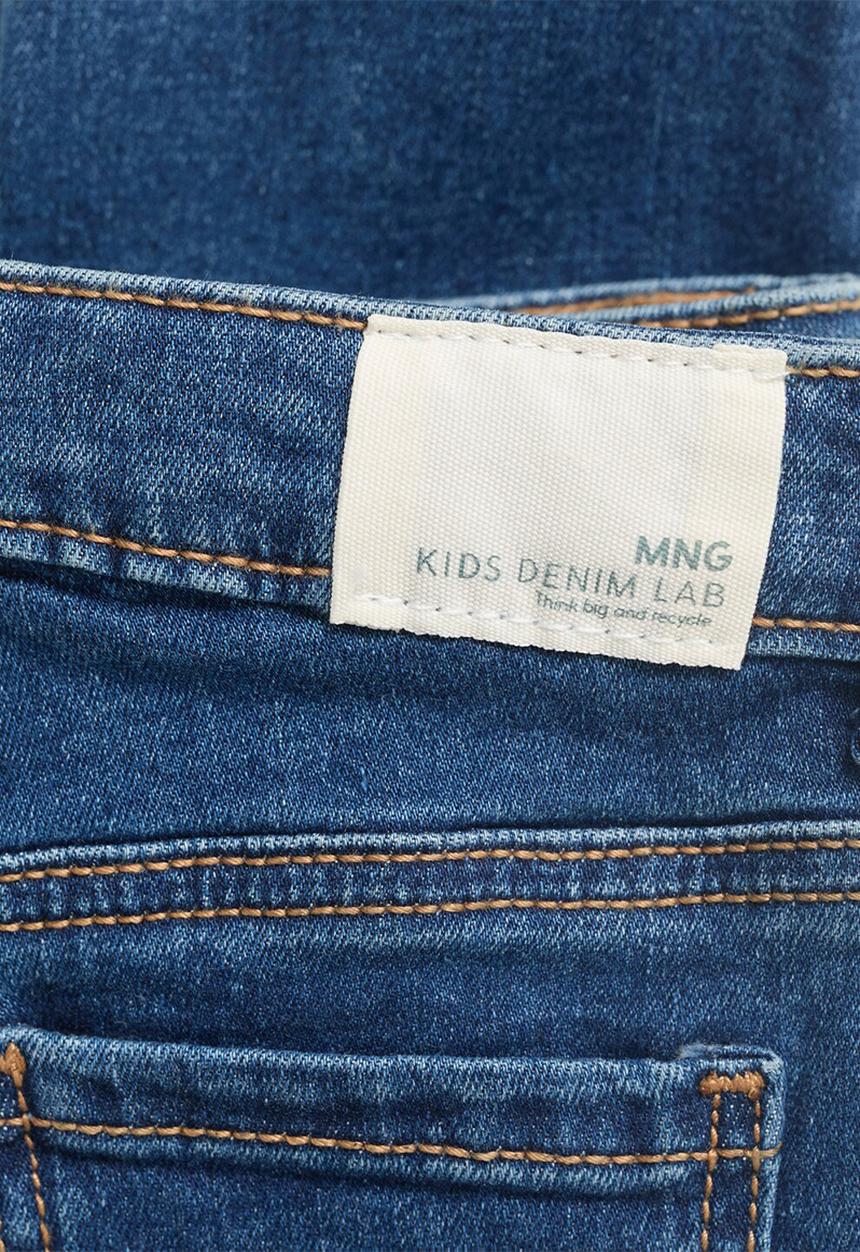 MANGO - Jeans Elena - Open Blue