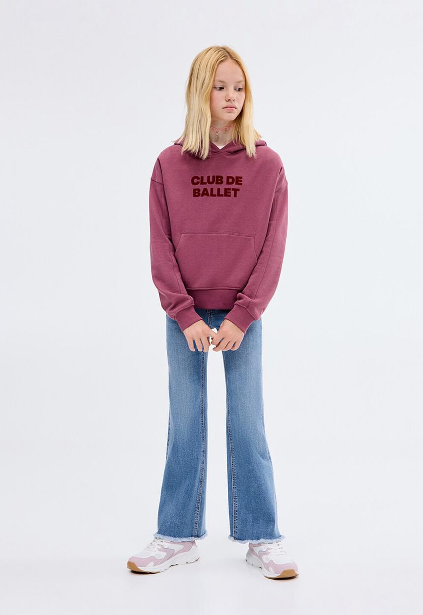 MANGO - Jeans Flare1 - Open Blue