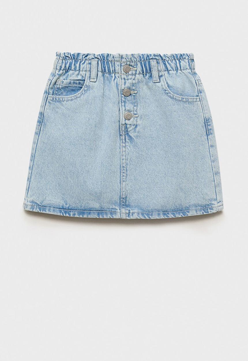 MANGO - Skirt Cindy - Open Blue