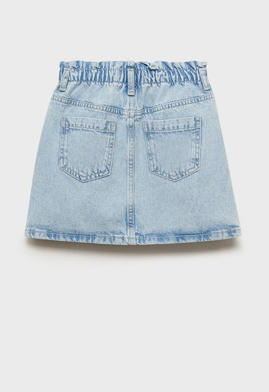 MANGO - Skirt Cindy - Open Blue