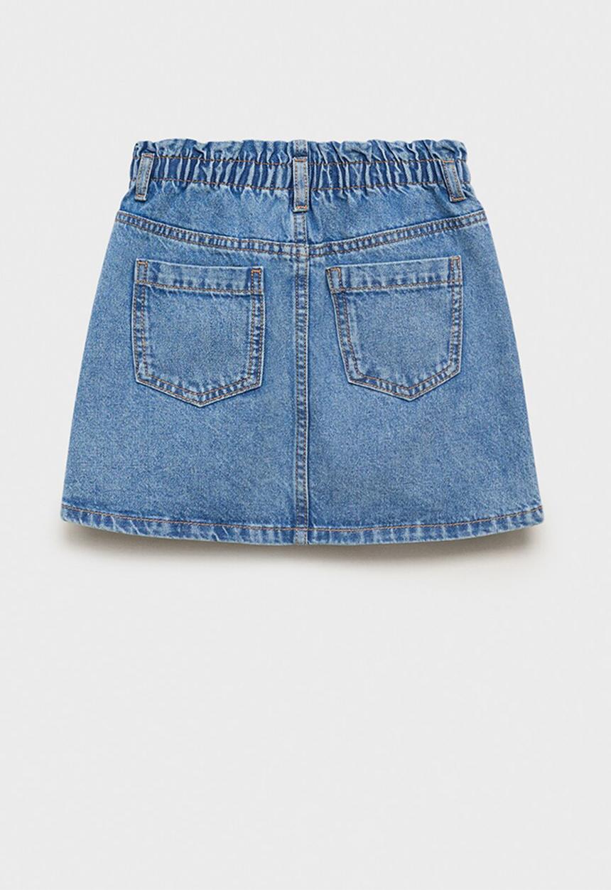 MANGO - Skirt Cindy1 - Open Blue