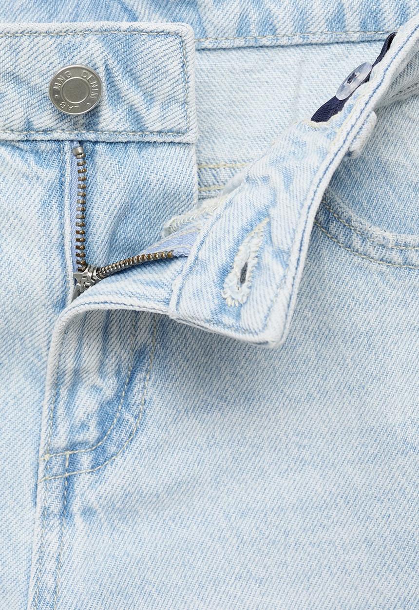 MANGO - Jeans Wide1 - Open Blue